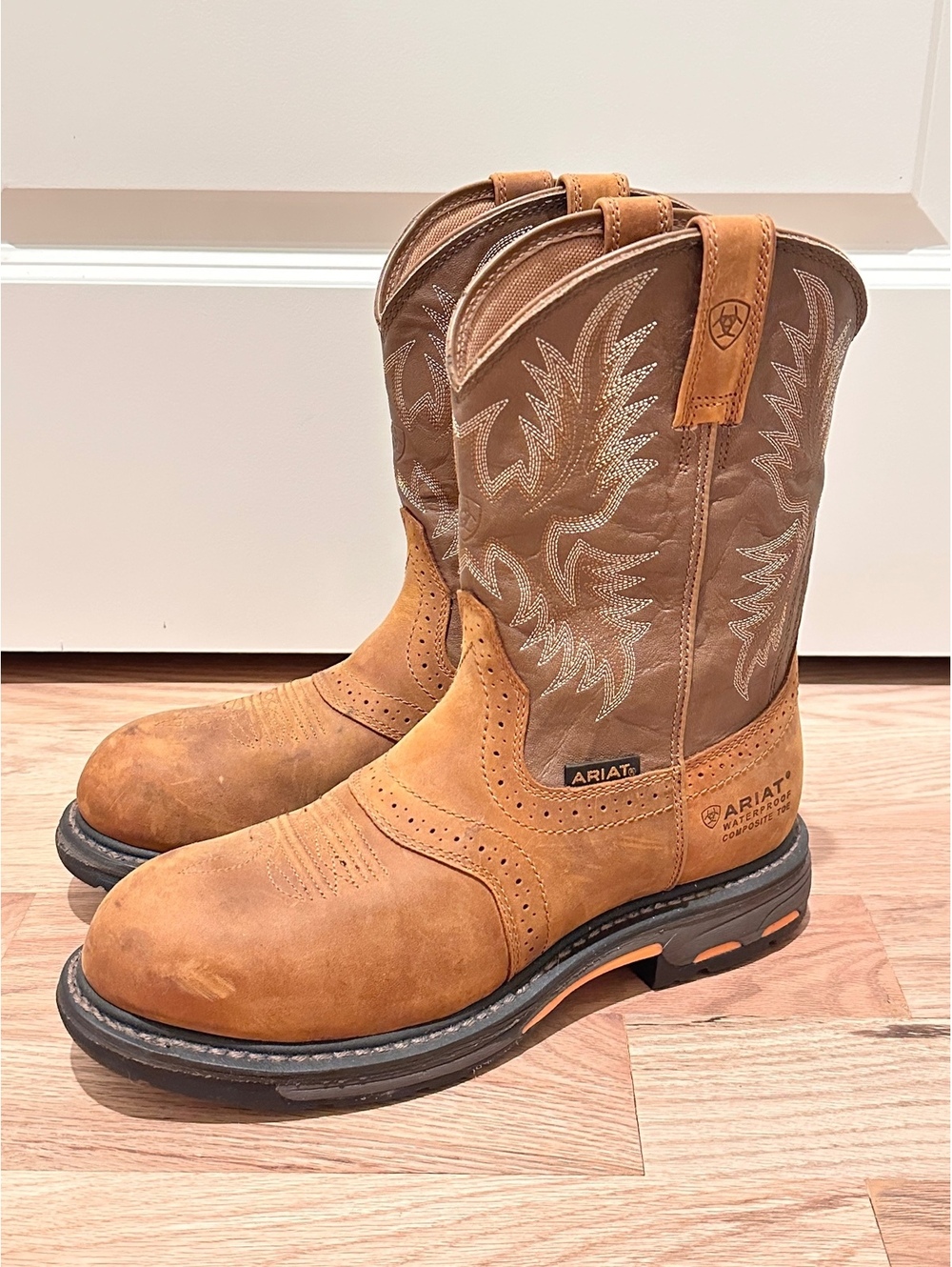 Ariat WorkHog Waterproof Composite Toe Work Boot Sz US9.5 - Picture 2 of 7